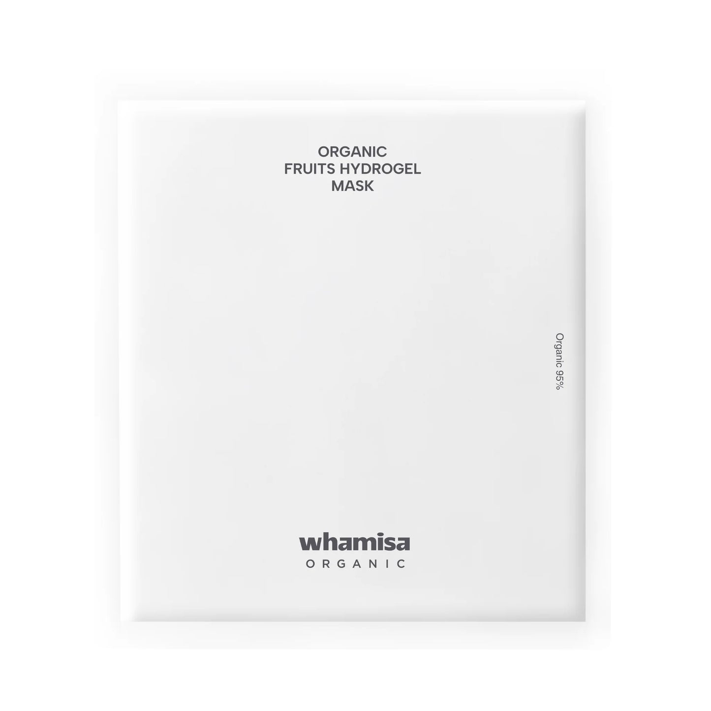 WHAMISA - Organic Fruits Hydrogel Mask Yuja 1 Stk. 6,4g - WERTE FREUNDE