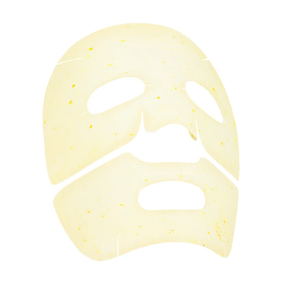 WHAMISA - Organic Fruits Hydrogel Mask Yuja 1 Stk. 6,4g - WERTE FREUNDE