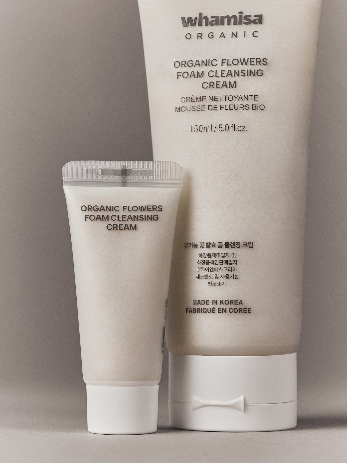 WHAMISA - Organic Flowers Foam Cleansing Cream 20 ml - WERTE FREUNDE