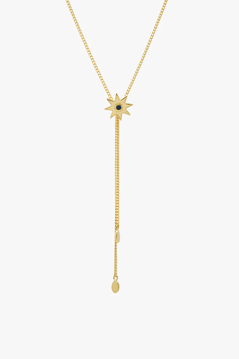 WILDTHINGS - Night Sky Necklace Gold Plated - WERTE FREUNDE
