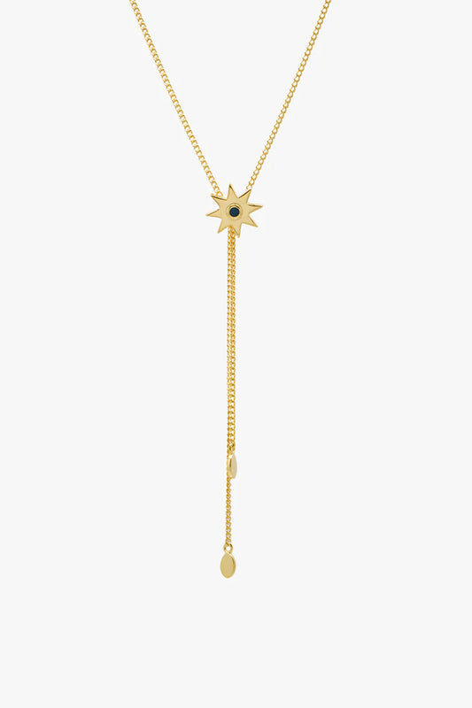 WILDTHINGS - Night Sky Necklace Gold Plated - WERTE FREUNDE