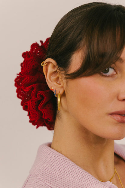 WILDTHINGS - Azul Huggie Gold Plated 1 Stk. - WERTE FREUNDE