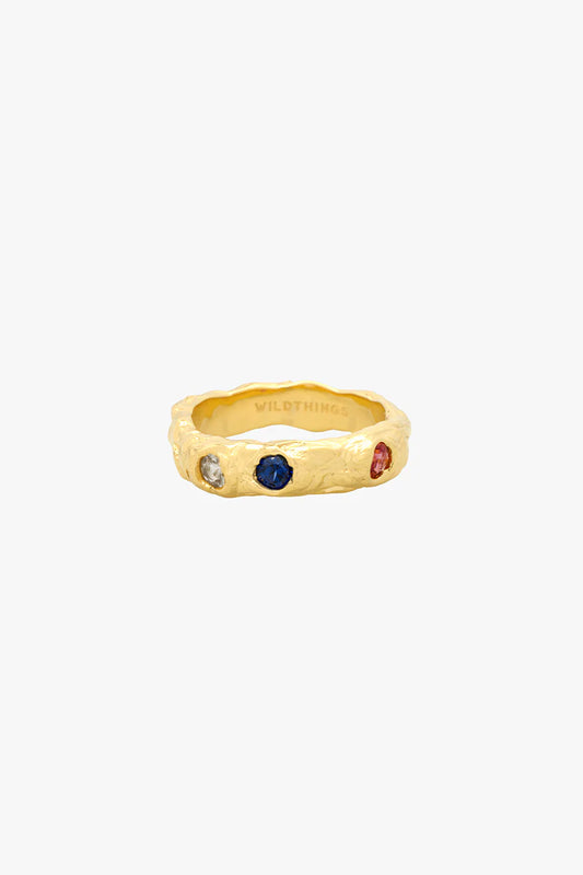 WILDTHINGS - Milkyway Ring Gold Plated - WERTE FREUNDE
