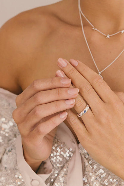 WILDTHINGS - Milkyway Ring Silver - WERTE FREUNDE