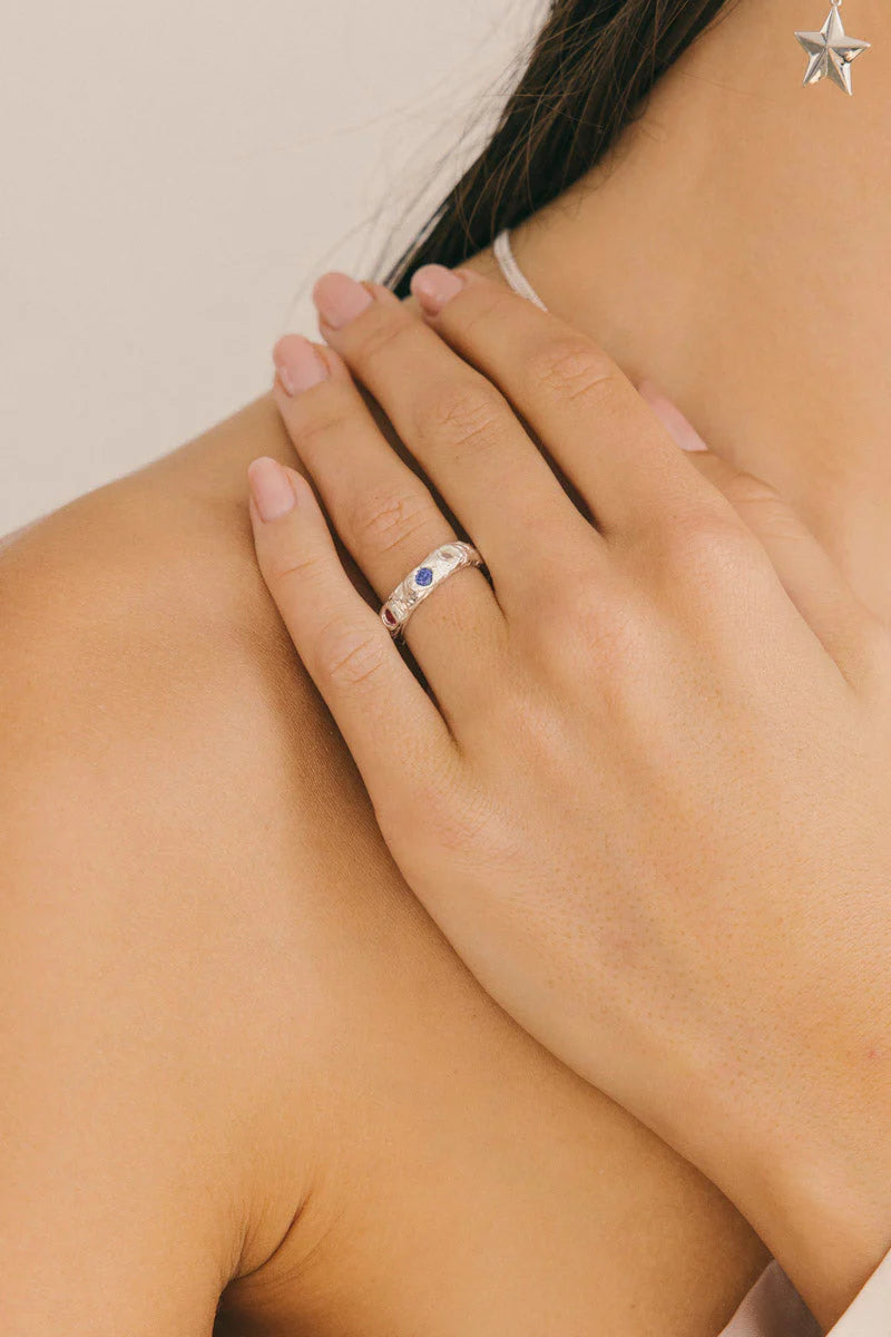 WILDTHINGS - Milkyway Ring Silver - WERTE FREUNDE