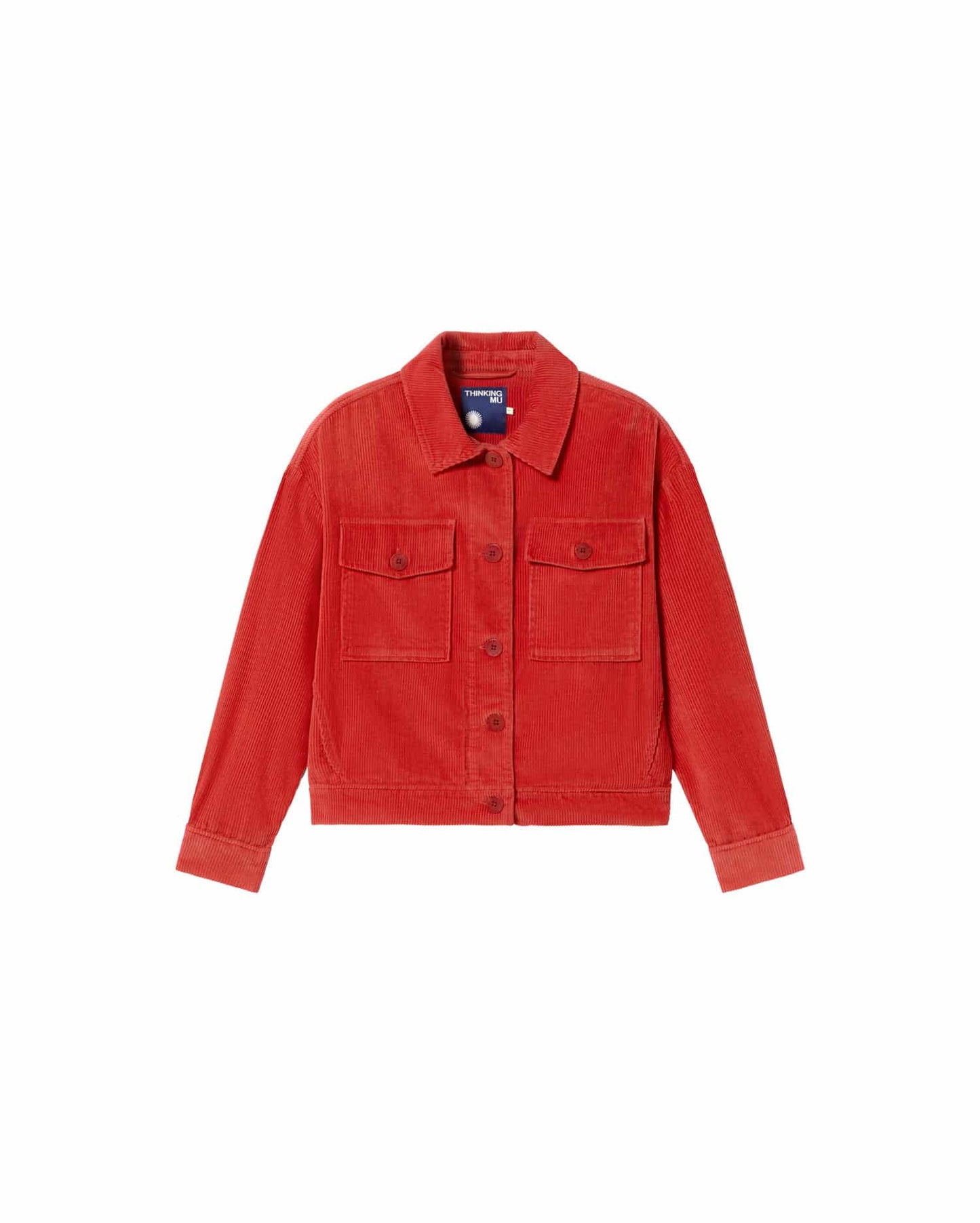 Thinking MU - GOJI CORDUROY FRANS JACKET RED