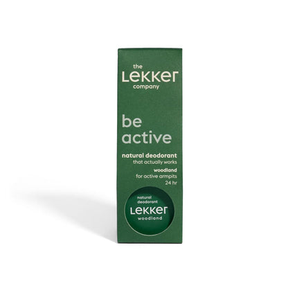 LEKKER - Deocreme be-active Woodland 30g