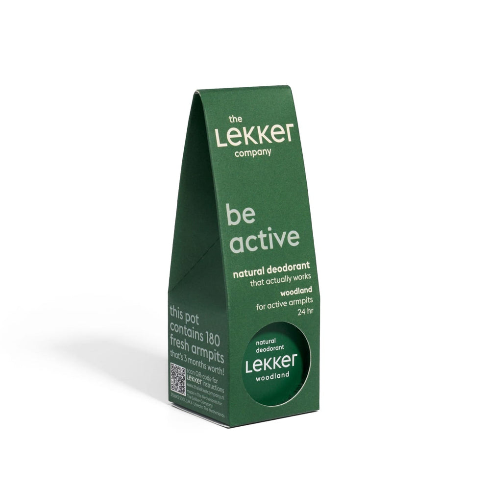 LEKKER - Deocreme be-active Woodland 30g
