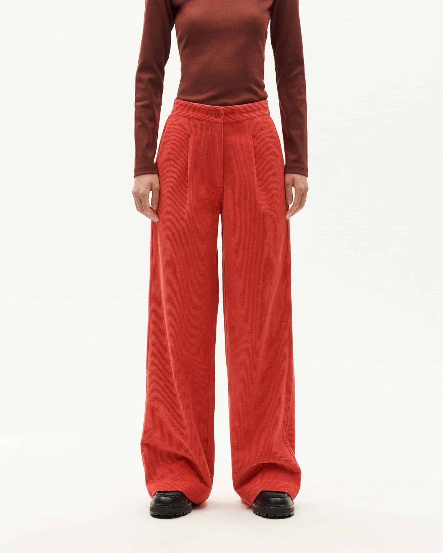 Thinking MU - GOJI CORDUROY MANOLITA PANTS RED