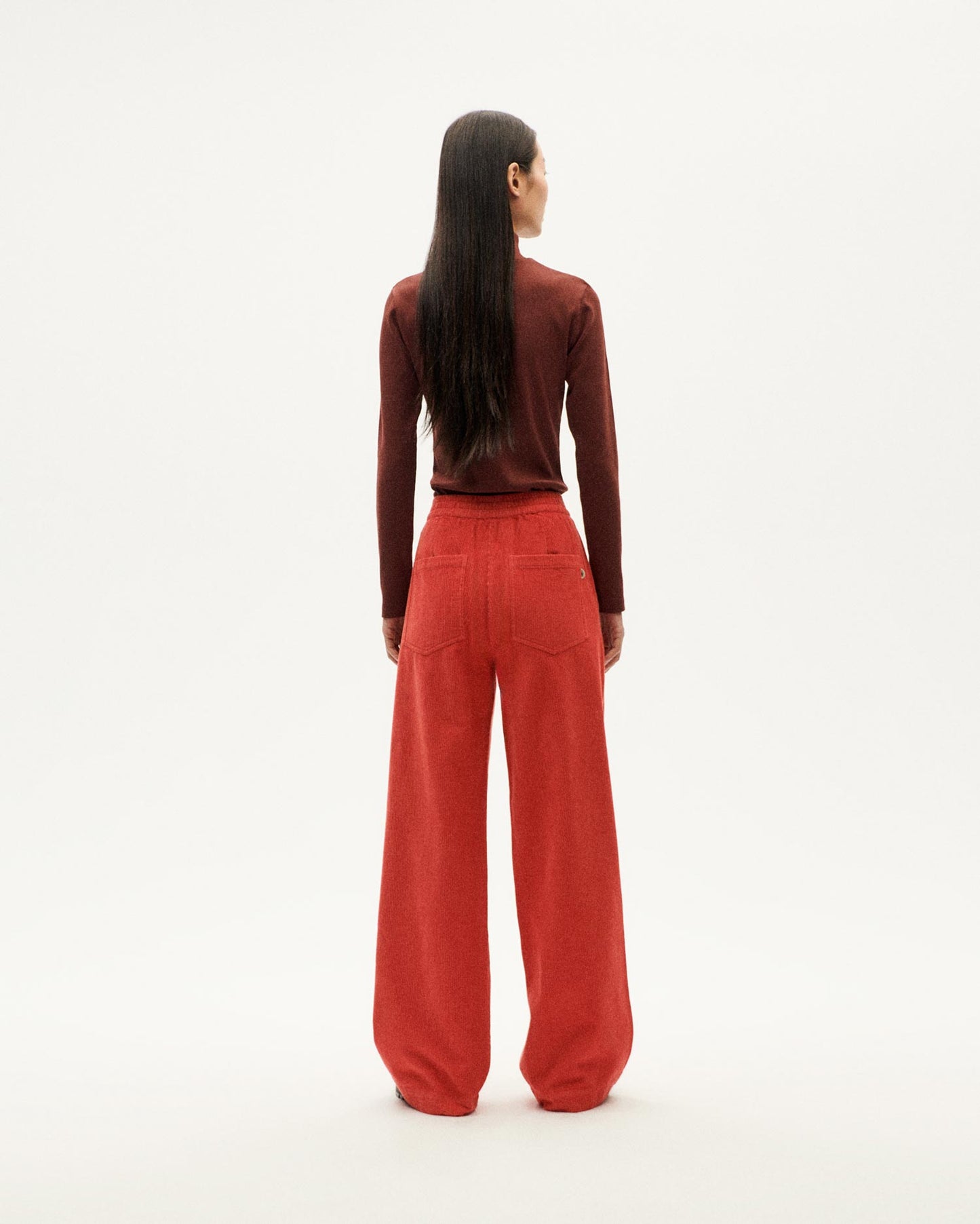 Thinking MU - GOJI CORDUROY MANOLITA PANTS RED