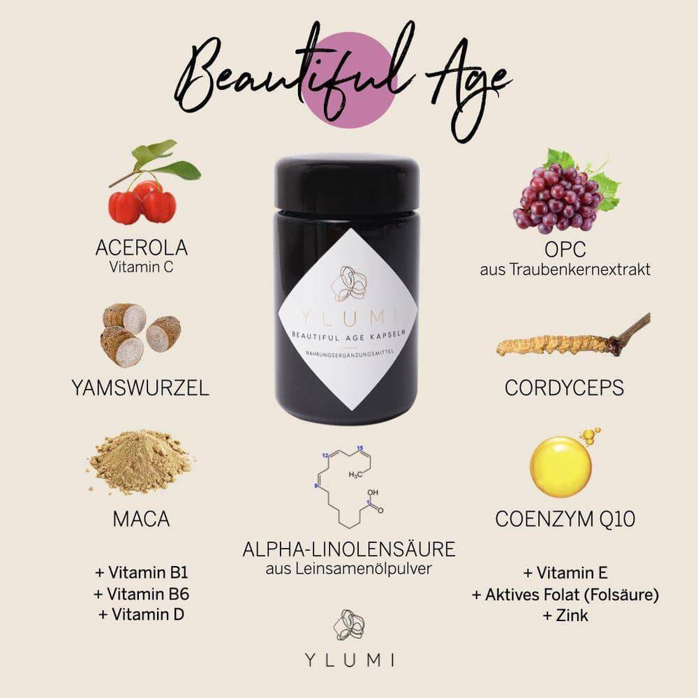 YLUMI - Beautiful Age Kapseln 60Stk - 34.5g - WERTE FREUNDE