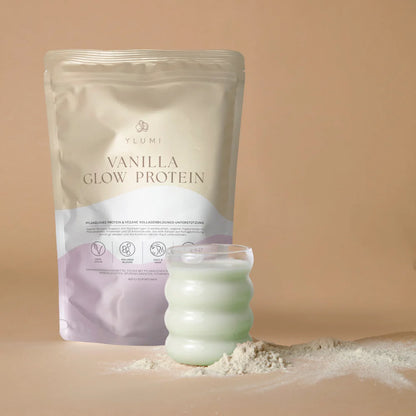 YLUMI - VANILLA GLOW PROTEIN PULVER 450g - WERTE FREUNDE