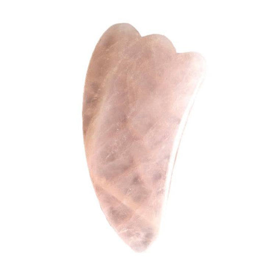 YÙ - gua sha Stein Rosenquarz - WERTE FREUNDE