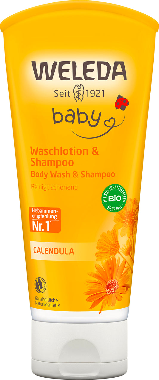 Weleda - Calendula Waschlotion & Shampoo 200ml