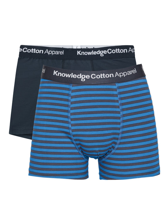 KCA - 2 pack striped underwear - Vegan Campanula