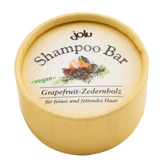 Jolu - Shampoo Bar Grapefruit-Zedernholz 50g