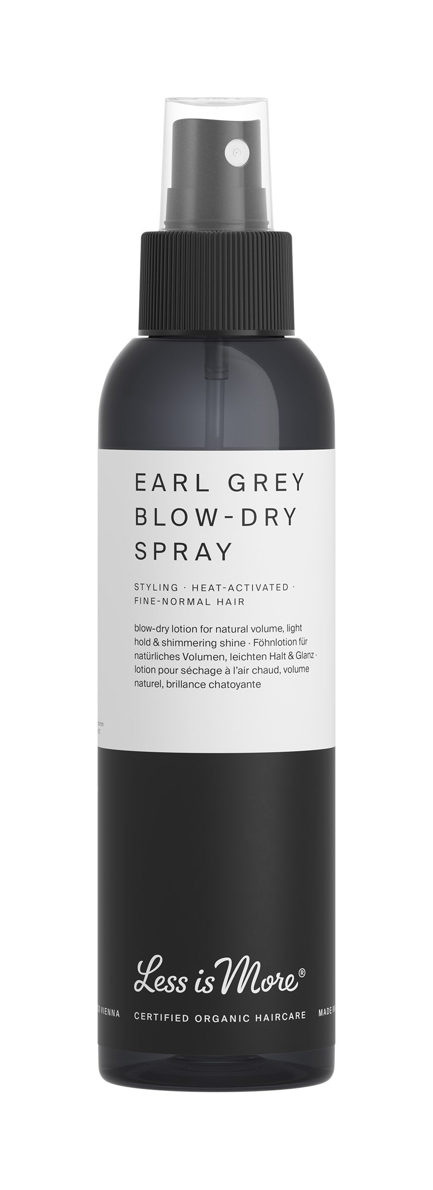 Less is More - Earl Grey Blow-Dry Spray 150ml