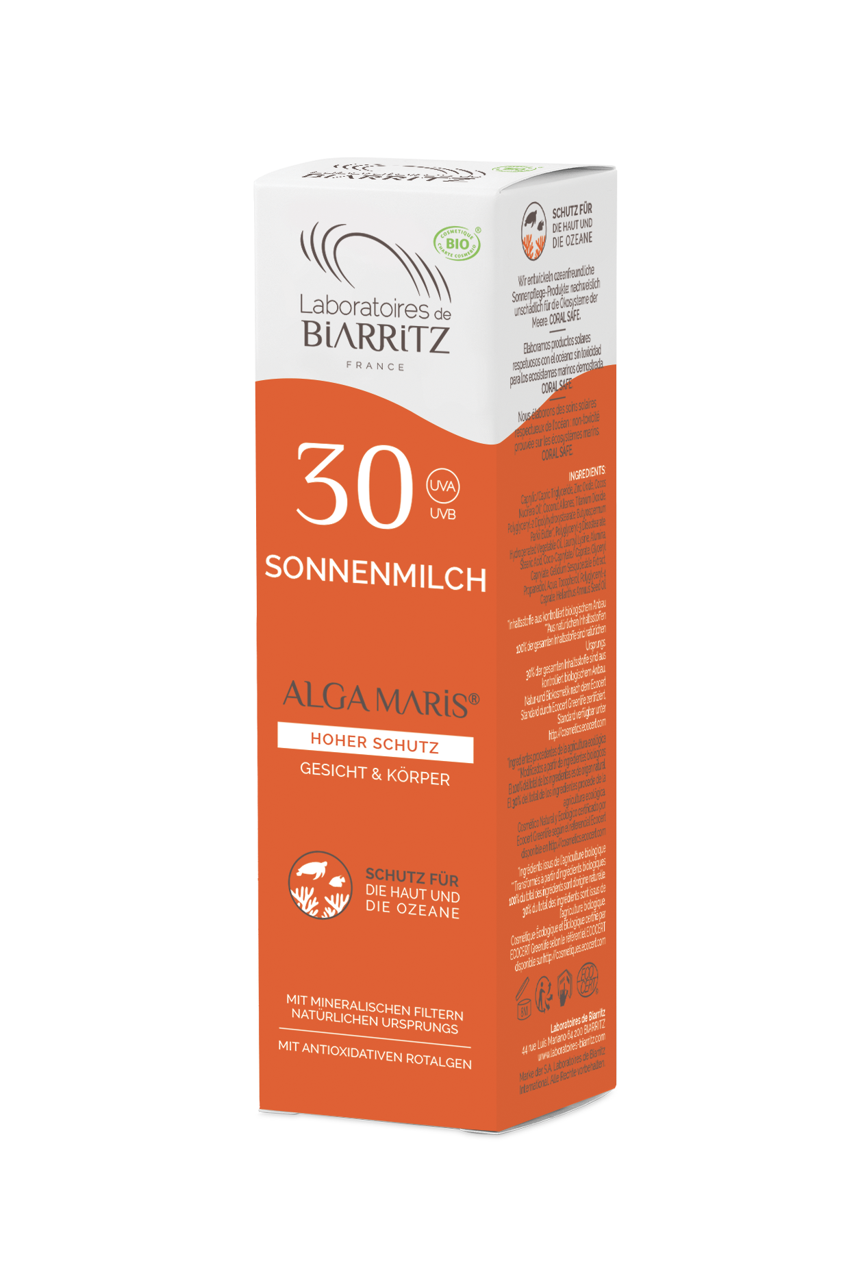 Laboratoires de Biarritz - Sonnenmilch LSF 30 - 100 ml