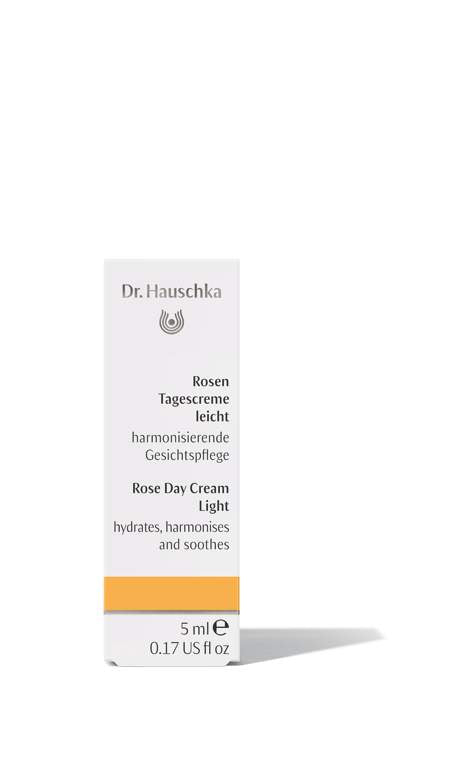 Dr. Hauschka - Rosen Tagescreme leicht Probierpackung - 5 ml