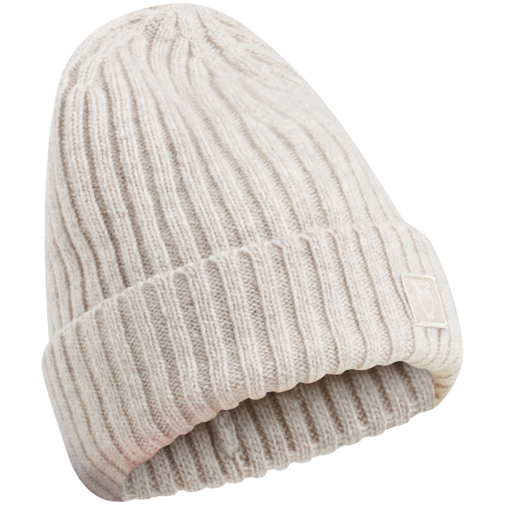 KCA - LEAF rib organic wool beanie