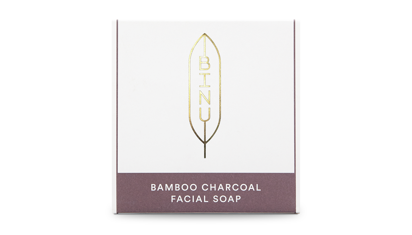 BINU - Bamboo Charcoal Facial Soap 100 g