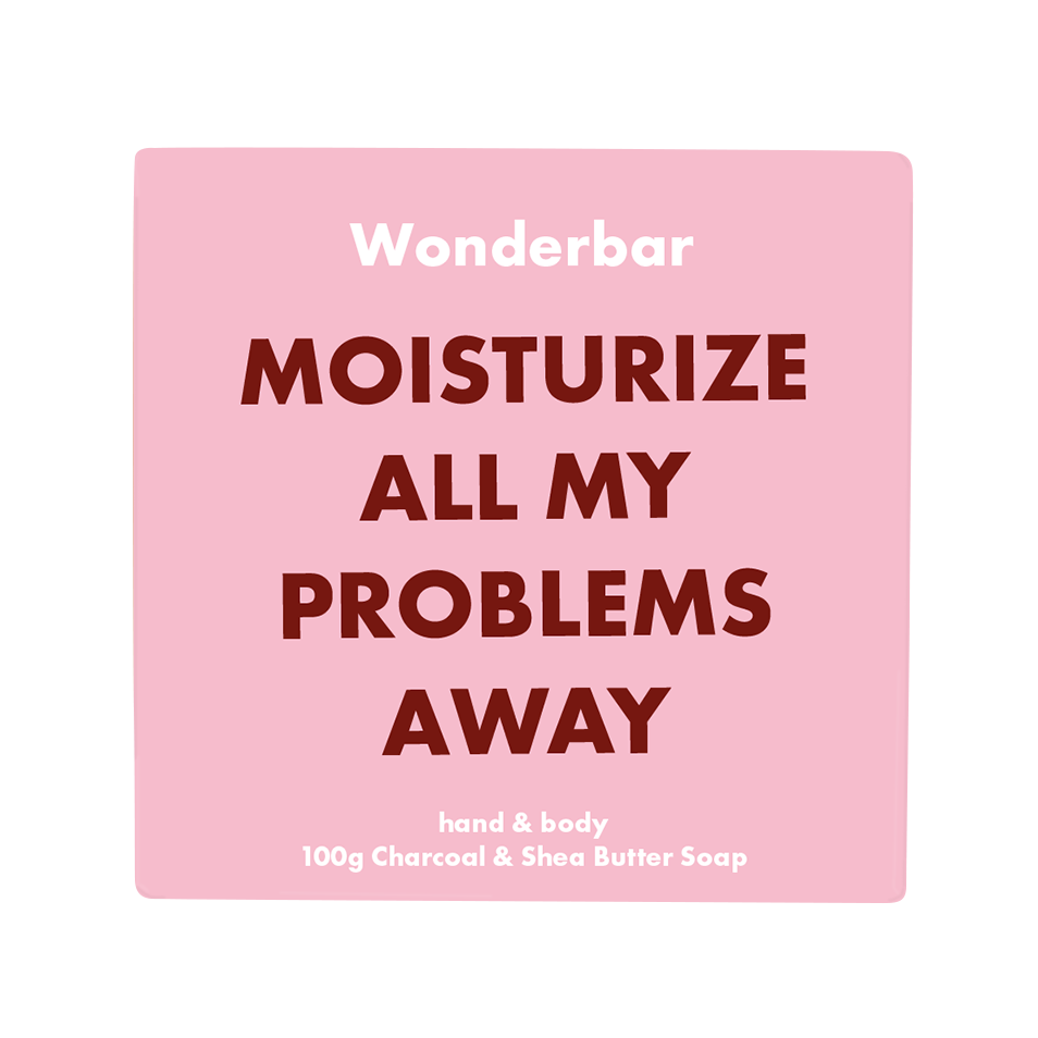 Wonderbar - MOISTURIZE ALL MY PROBLEMS AWAY Lavender and Shea Butter Soap 100g