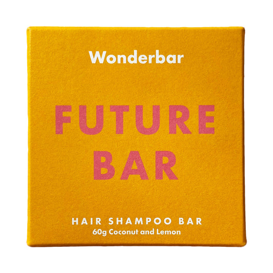 Wonderbar - FUTURE BAR Coconut and Lemon Shampoo Bar 60g