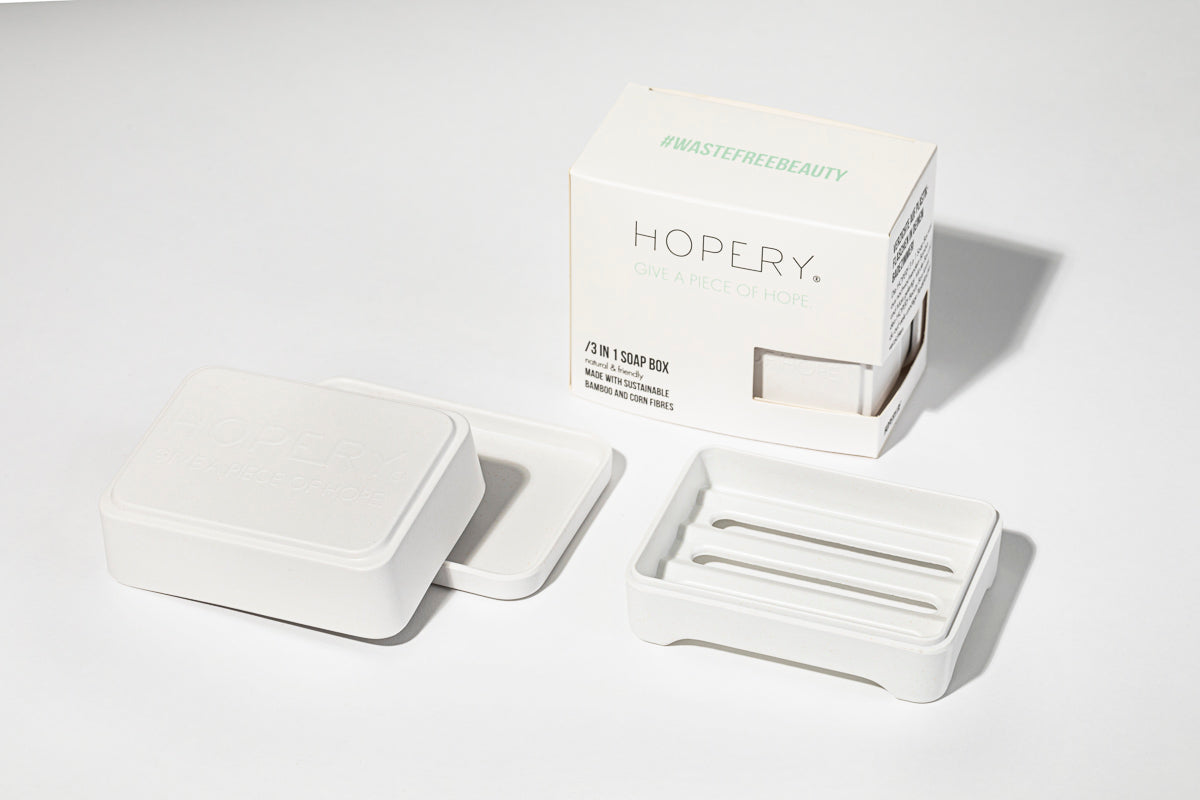 HOPERY - 3 in 1 soap box WHITE 1 Stk.