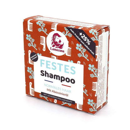 Lamazuna - Festes Shampoo Abessinieröl (normales Haar) 70 ml