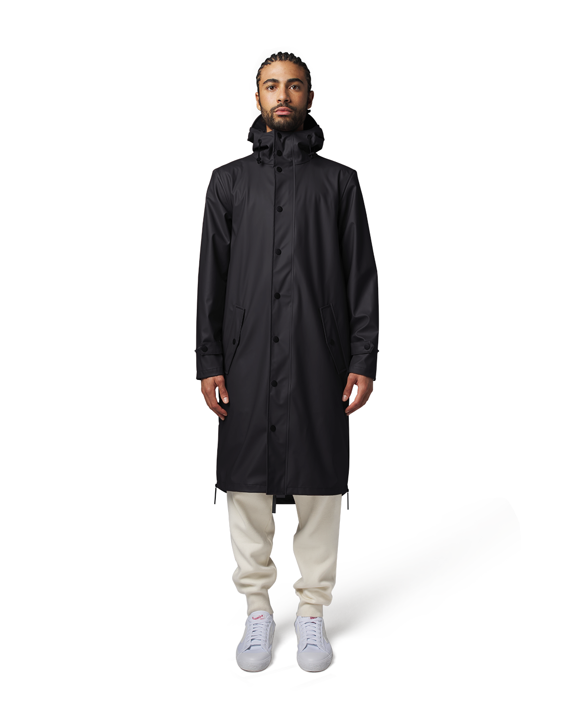 MAIUM - Original Raincoat Black