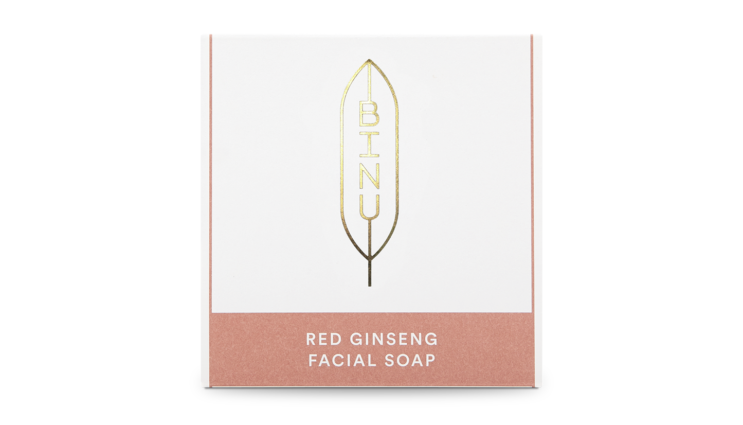 BINU - Red Ginseng Facial Soap 100 g