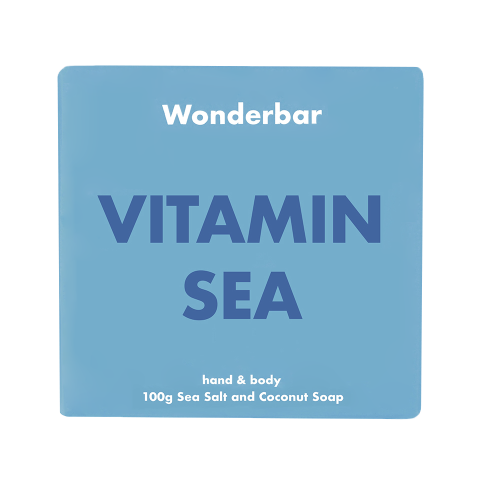 Wonderbar - VITAMIN SEA Sea Salt & Coconut Soap 100g