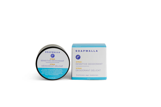 SOAPWALLA - Sensitive Citrus Deodorant Cream 57g
