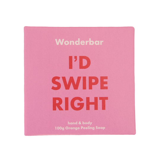 Wonderbar - I’D SWIPE RIGHT Orange Peeling Soap 100g