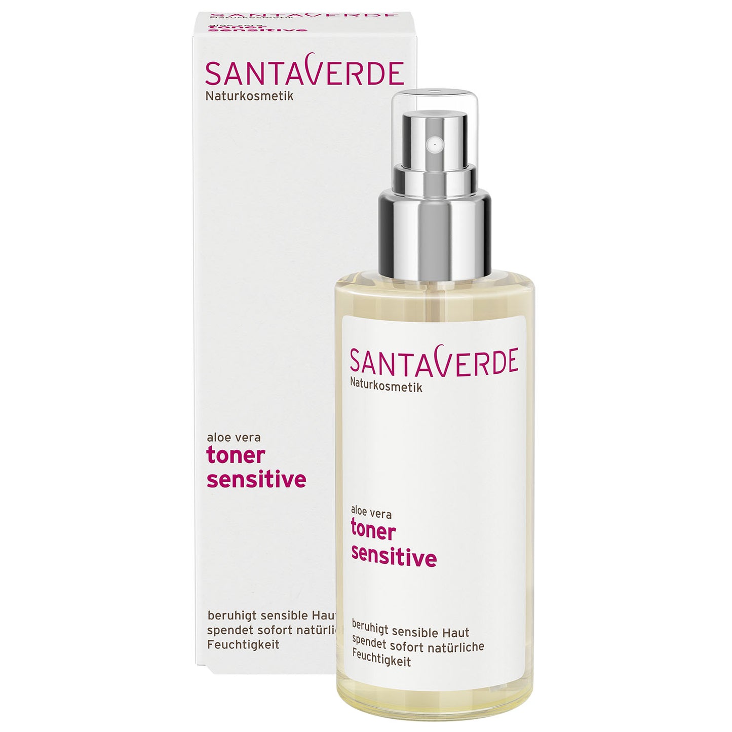 Santaverde - Aloe Vera Toner Sensitive - Erfrischende GesichtsToner - 100 ml