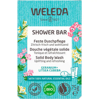 Weleda - Shower Bar Geranium 75g
