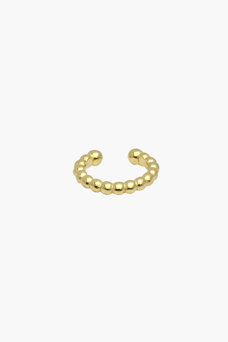 Wildthings - Bubble ear cuff gold plated