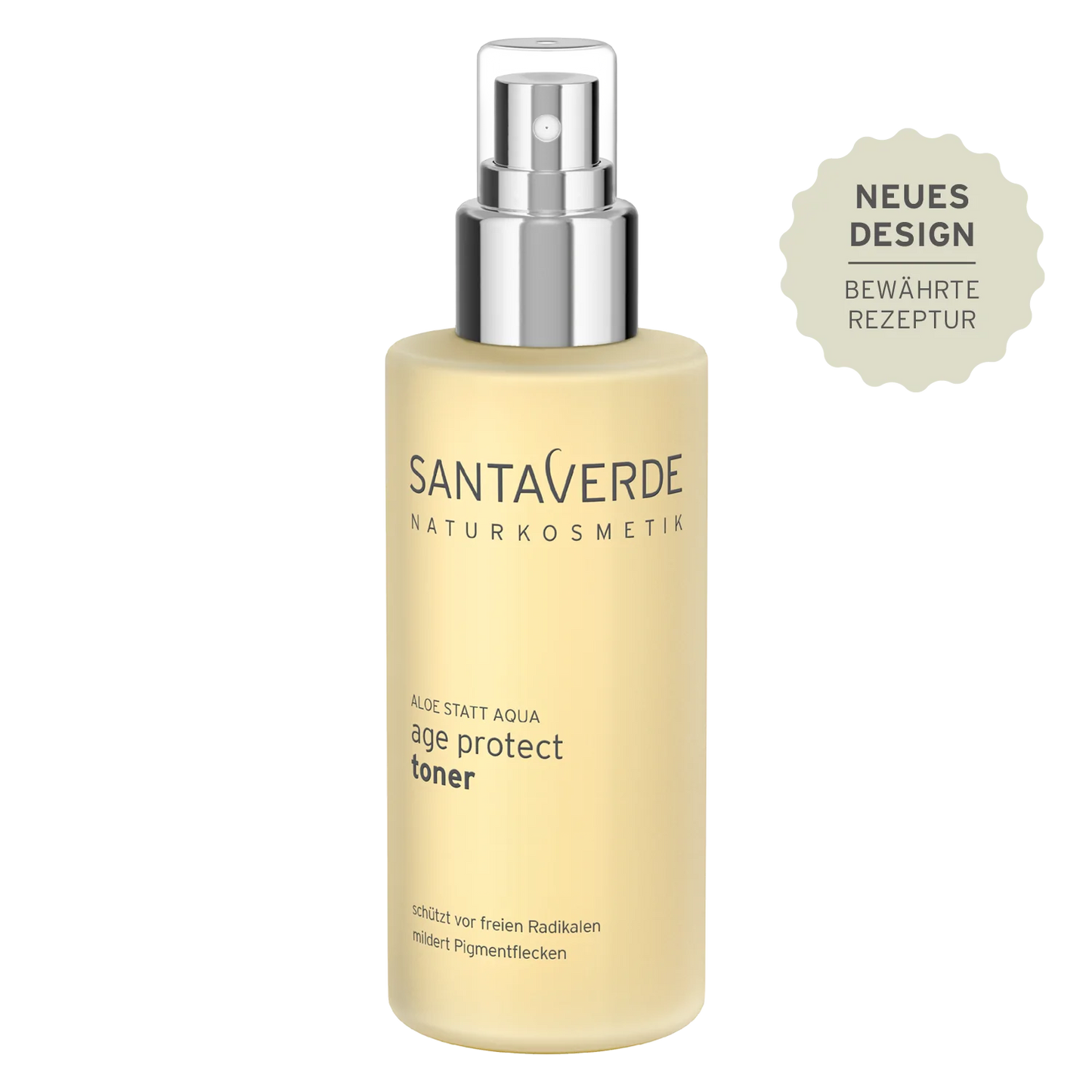 Santaverde - Aloe Vera Blüte Age Protect Toner - Anti-Ageing Gesichtspflege - 100 ml