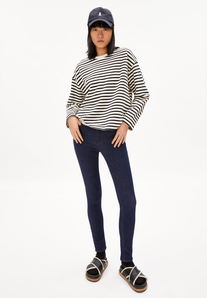 Armedangels - FRANKAA  STRIPE Sweat Shirt W - WERTE FREUNDE