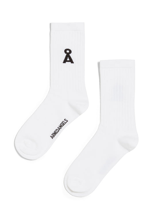 Armedangels - SAAMU BOLD Accessoires Socken white - WERTE FREUNDE