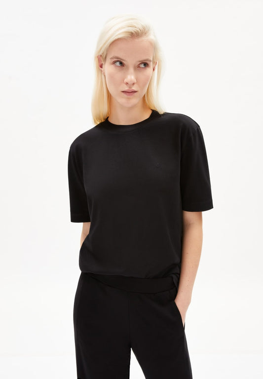 Armedangels - TARJAA Shirts T-Shirt black - WERTE FREUNDE