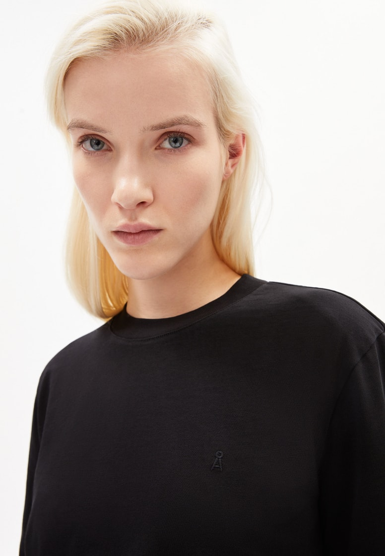 Armedangels - TARJAA Shirts T-Shirt black - WERTE FREUNDE