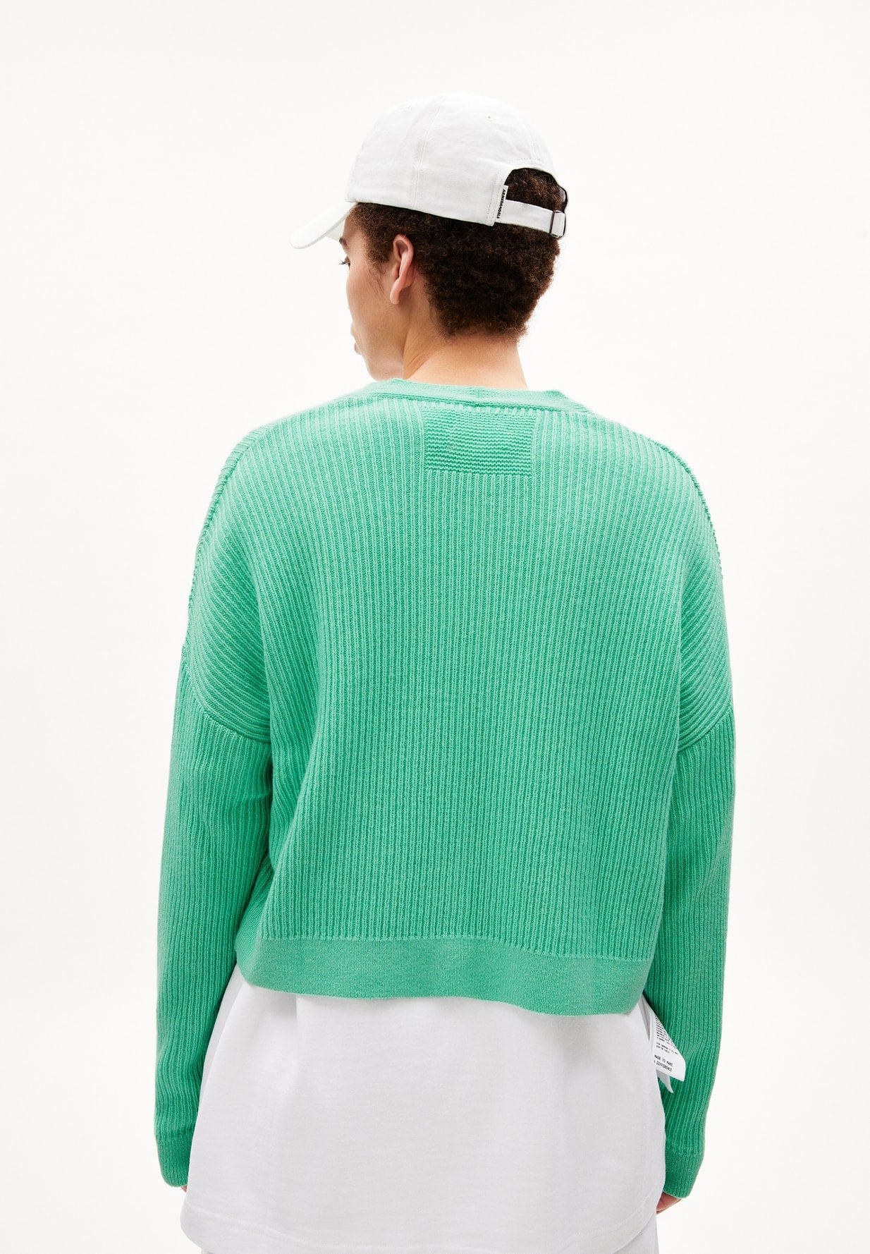 Armedangels - DAMIRAA SOFT Strick Pullover bright lime