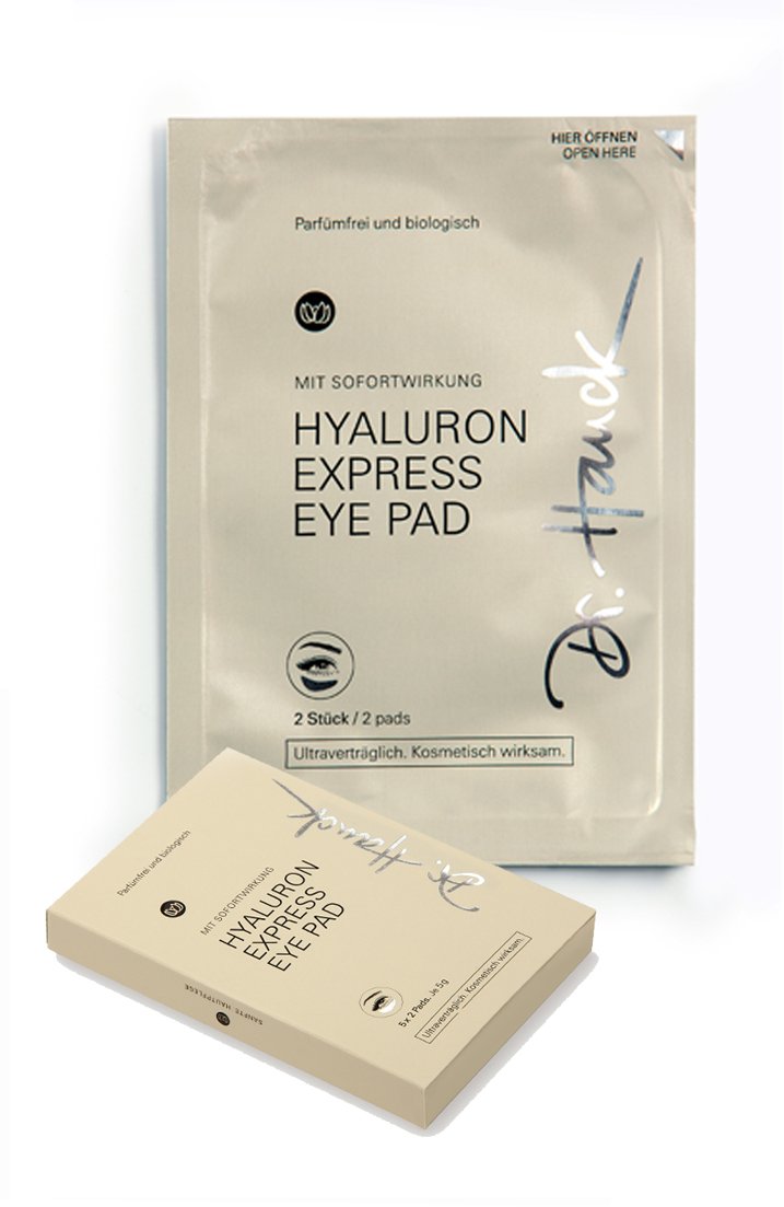Dr. Hauck - Hyaluron Express Eye Pads 5 x 2Stk. - WERTE FREUNDE