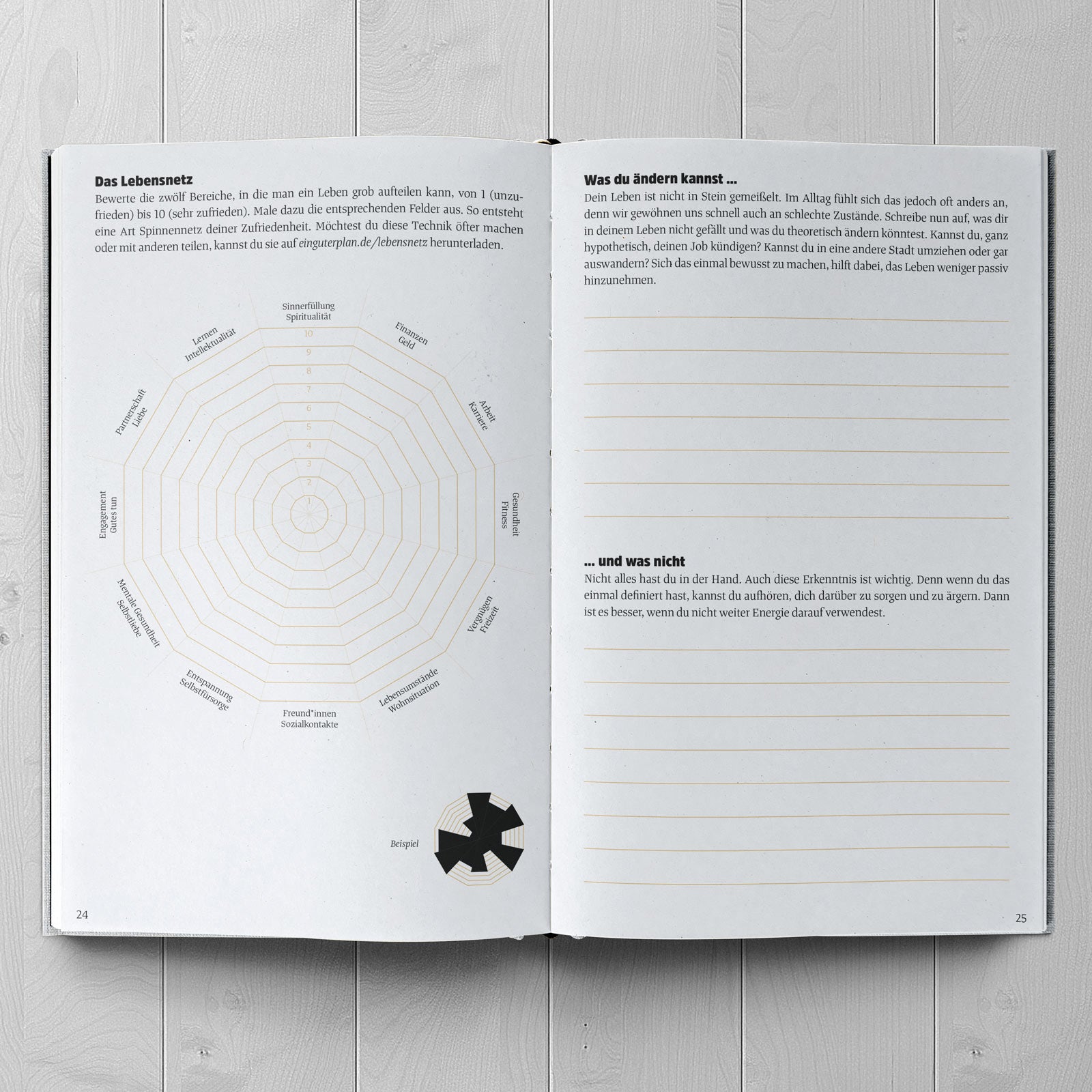 Ein guter Plan - Zeitlos Voilett - WERTE FREUNDE