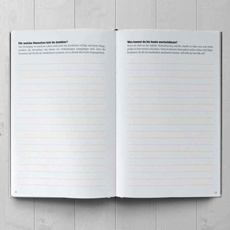 Ein guter Tag - Indigo - WERTE FREUNDE