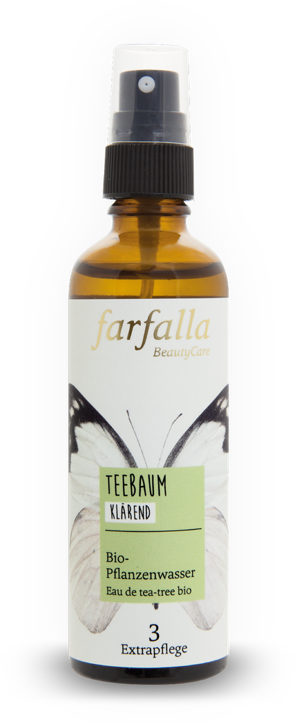 farfalla - Teebaum Pflanzenwasser 75 ml