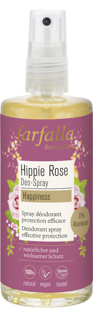 farfalla - Hippie Rose Deo-Spray 100 ml - WERTE FREUNDE