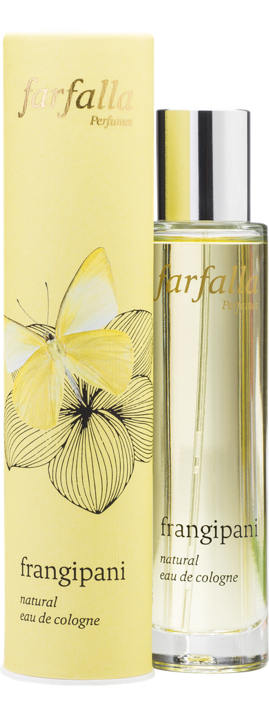 farfalla - Eau de Cologne Frangipani 50ml - WERTE FREUNDE