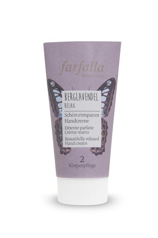 farfalla - Berglavendel Handcreme 50 ml - WERTE FREUNDE